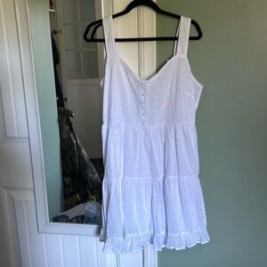 White summer dress